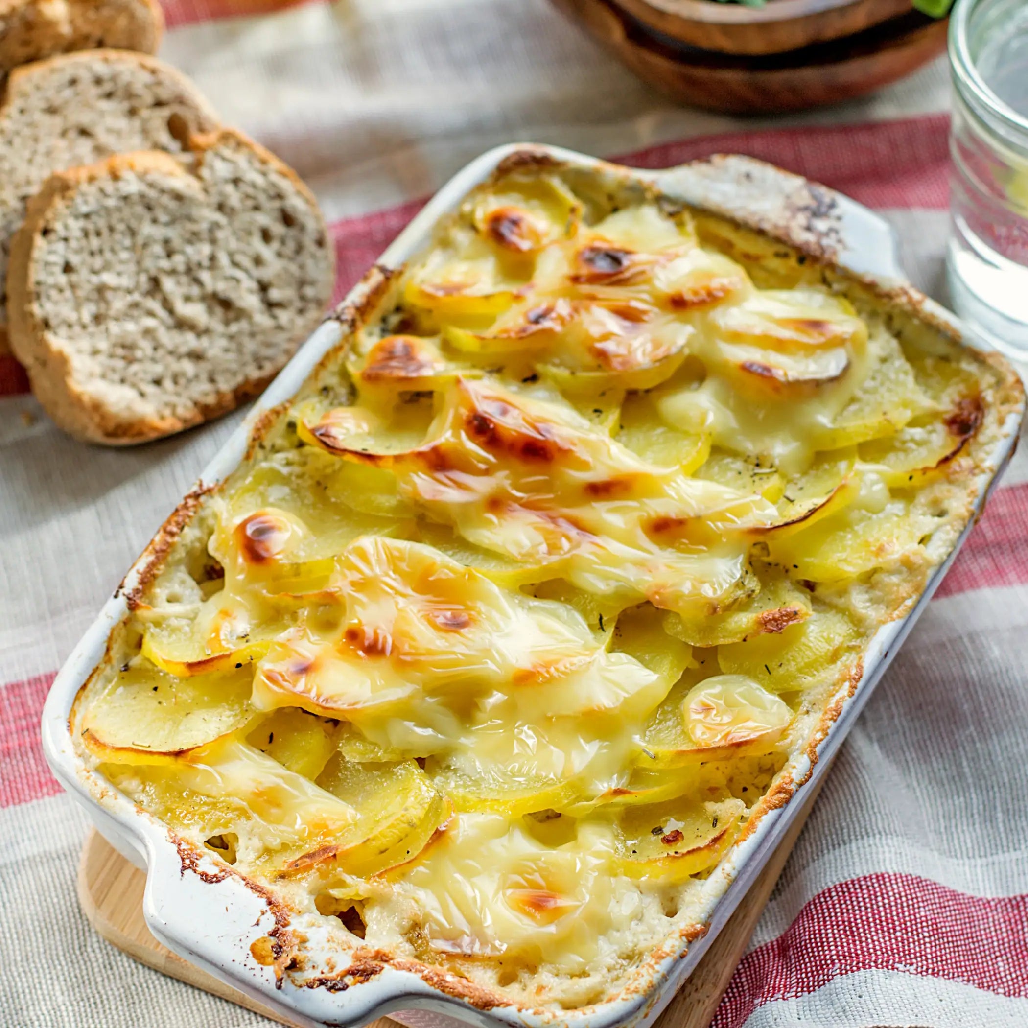 Gratin de pommes de terre à l'Anchoïade