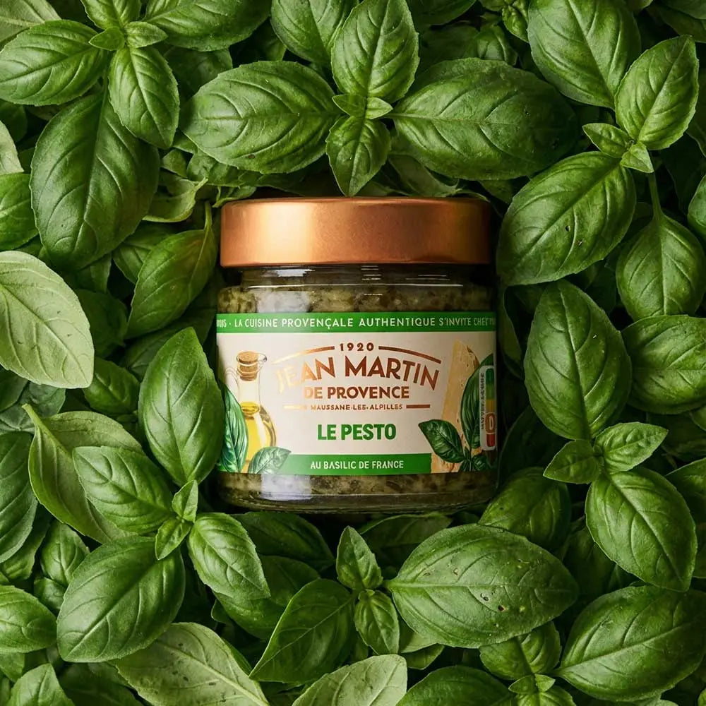 Notre pesto authentique au basilic français