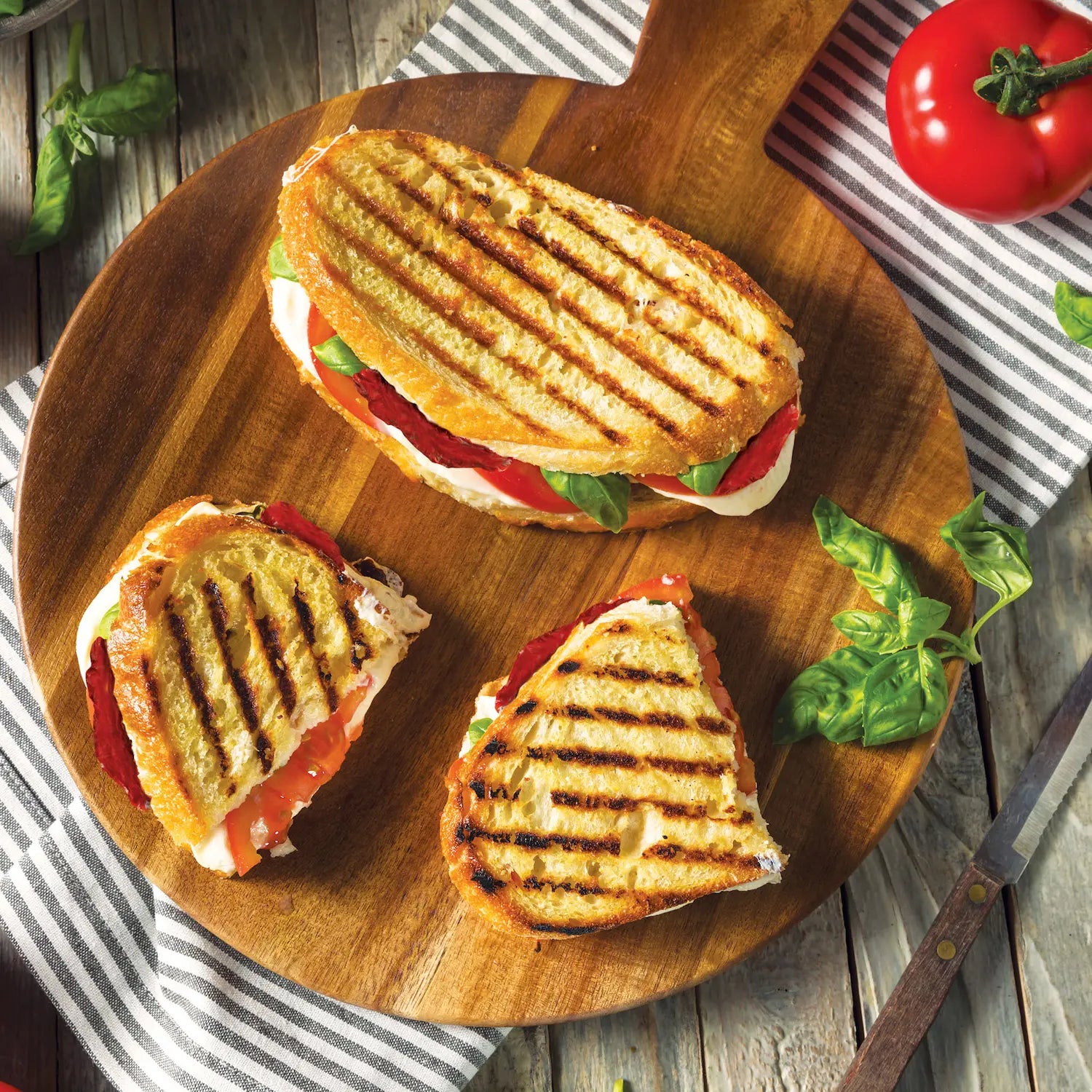 Panini à la Crème de tomates séchées