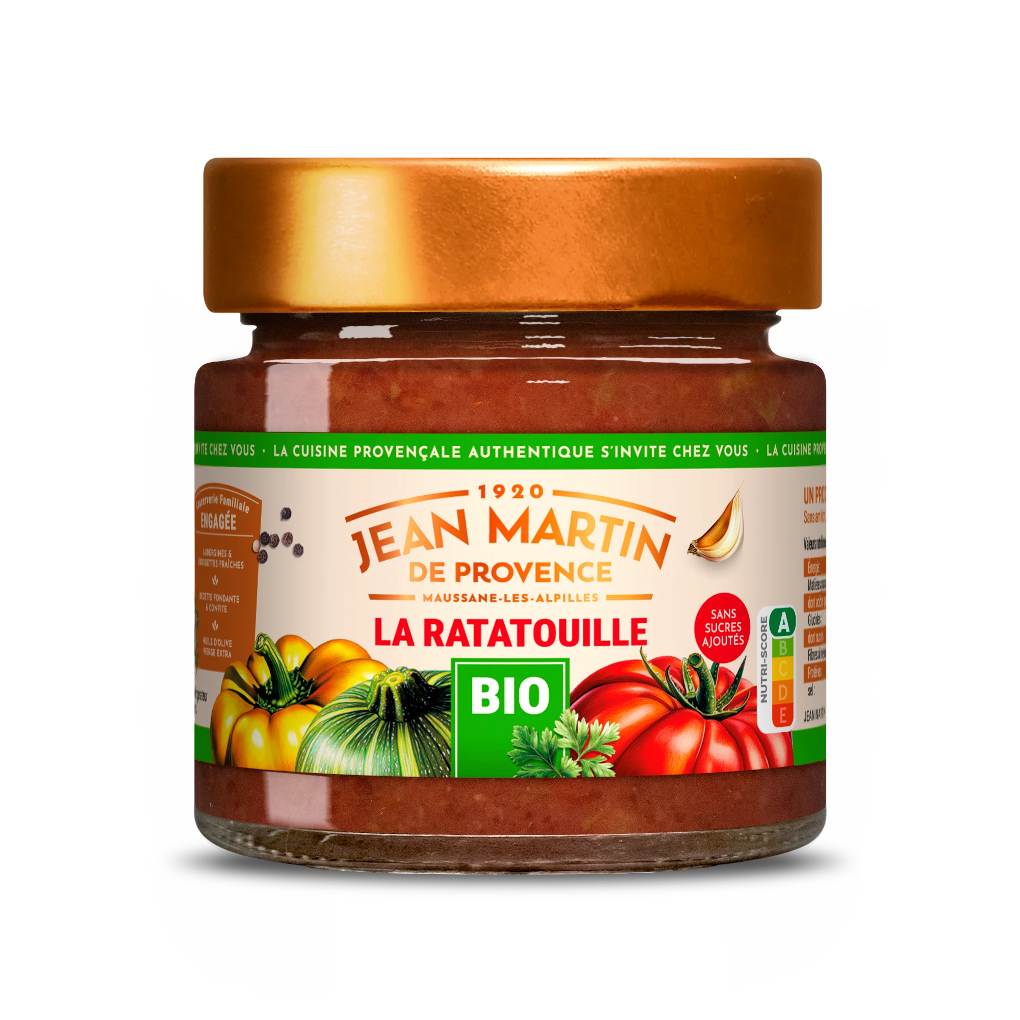 Organic Candied Ratatouille 350g