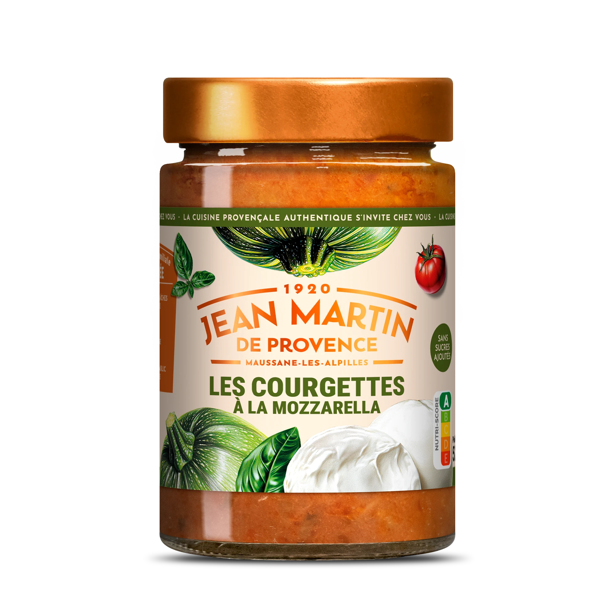 Courgettes à la Mozzarella 520g