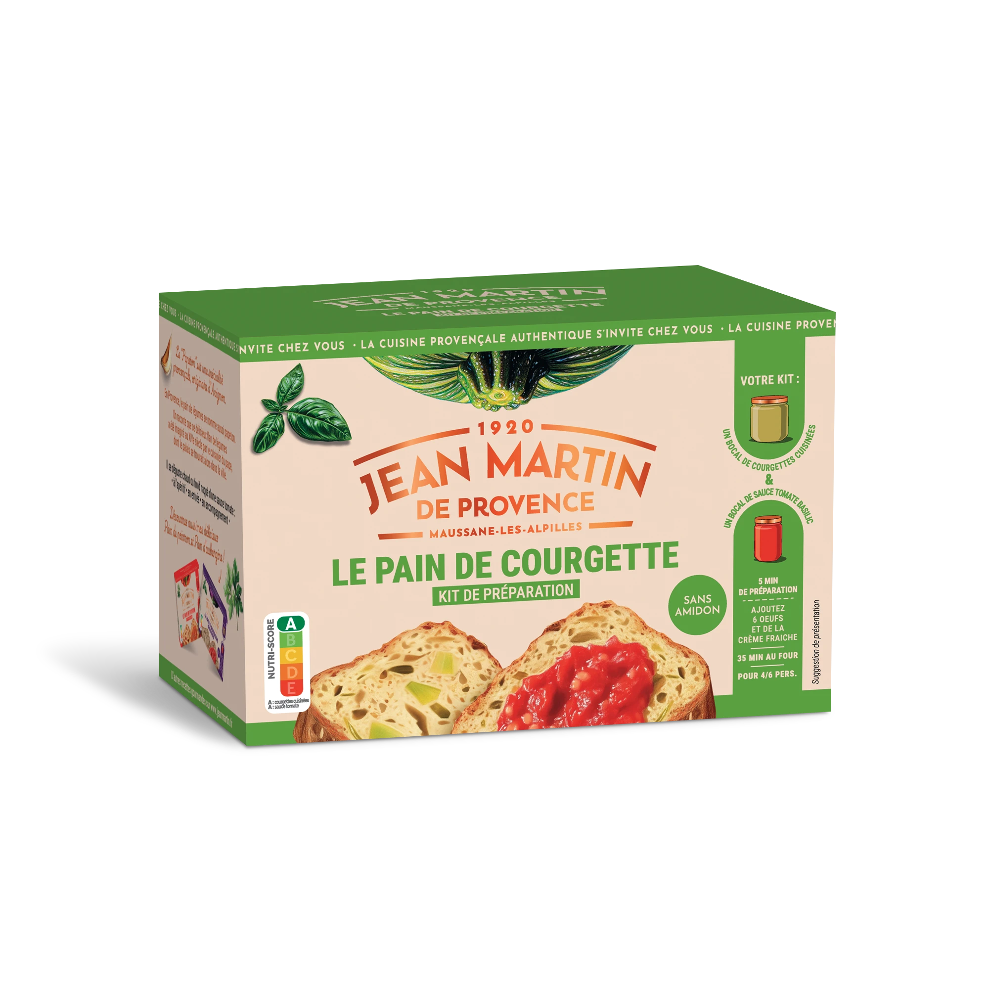 Pain de courgette 550g