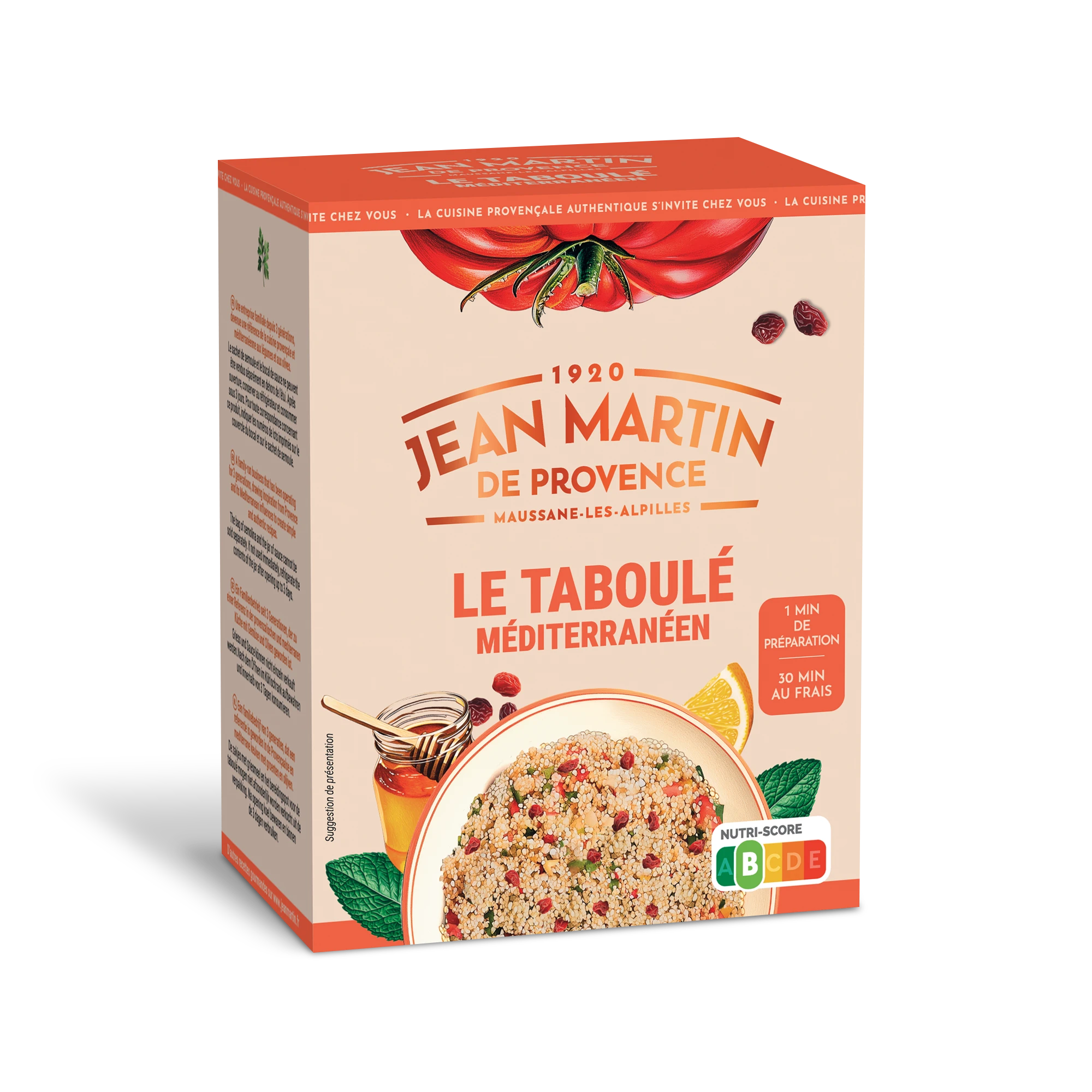 Taboulé méditerranéen 630g