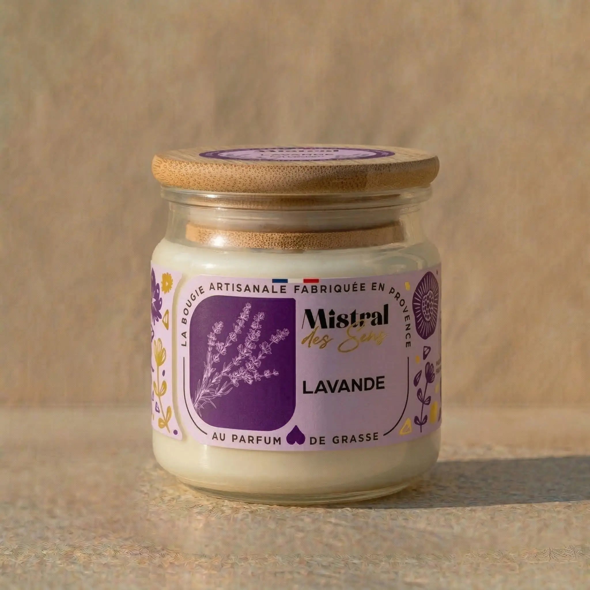 Bougie parfumée - Lavande
