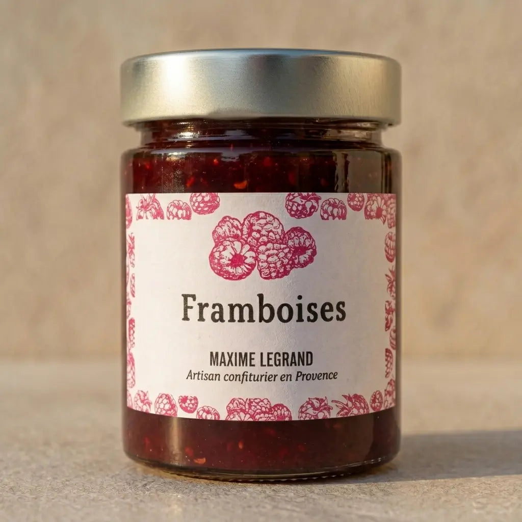 Confiture de framboises 300g