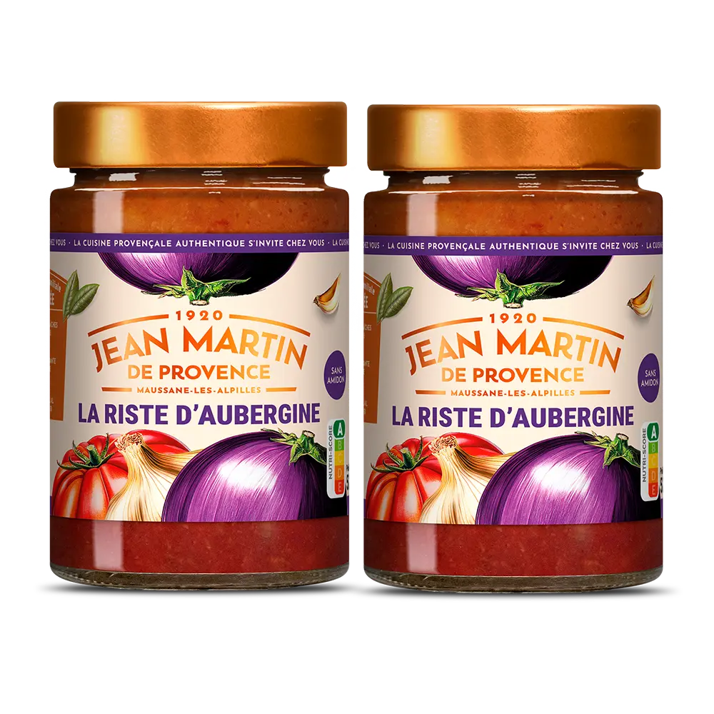 Lot de 2 Riste d'aubergine