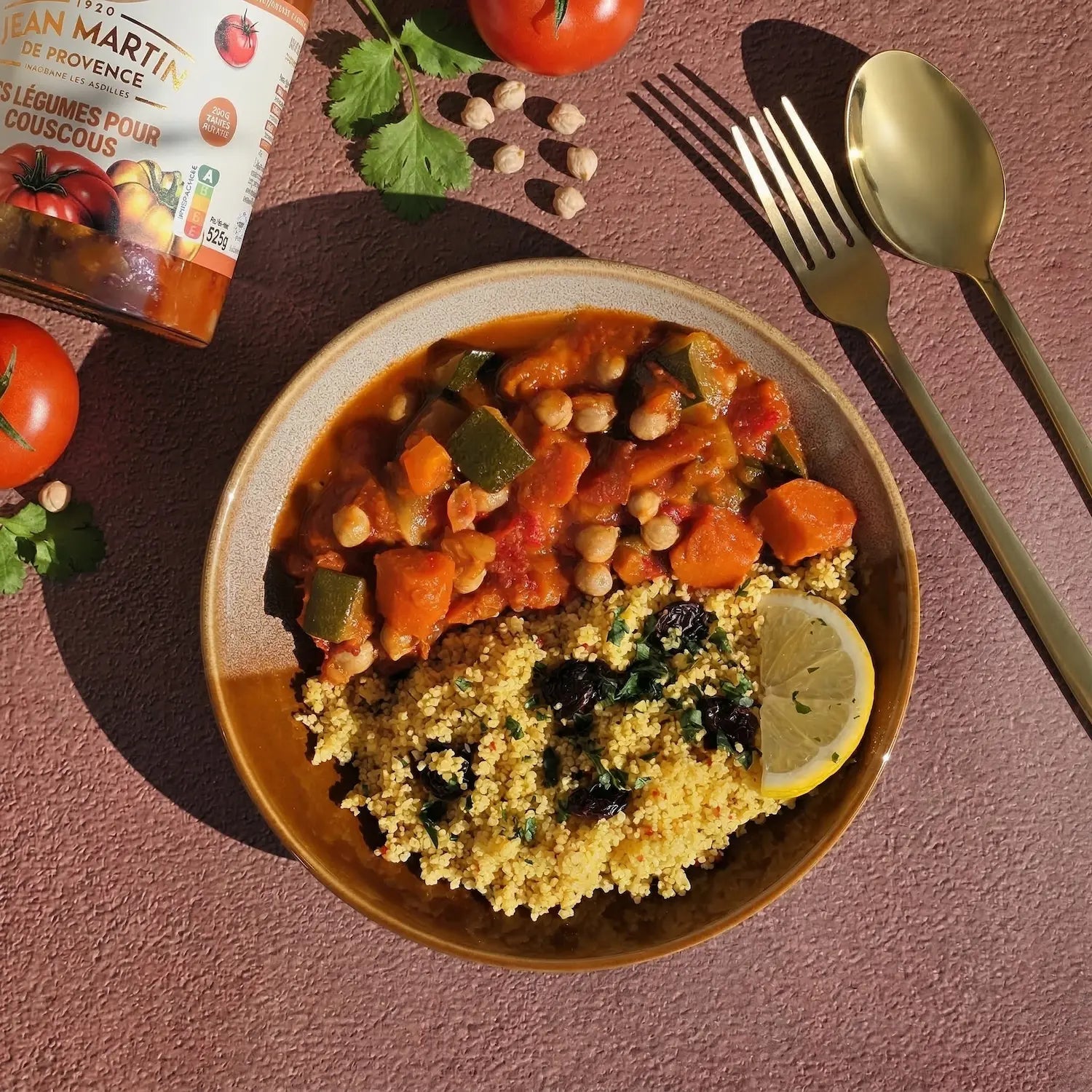 Légumes cuisinés pour couscous 520g