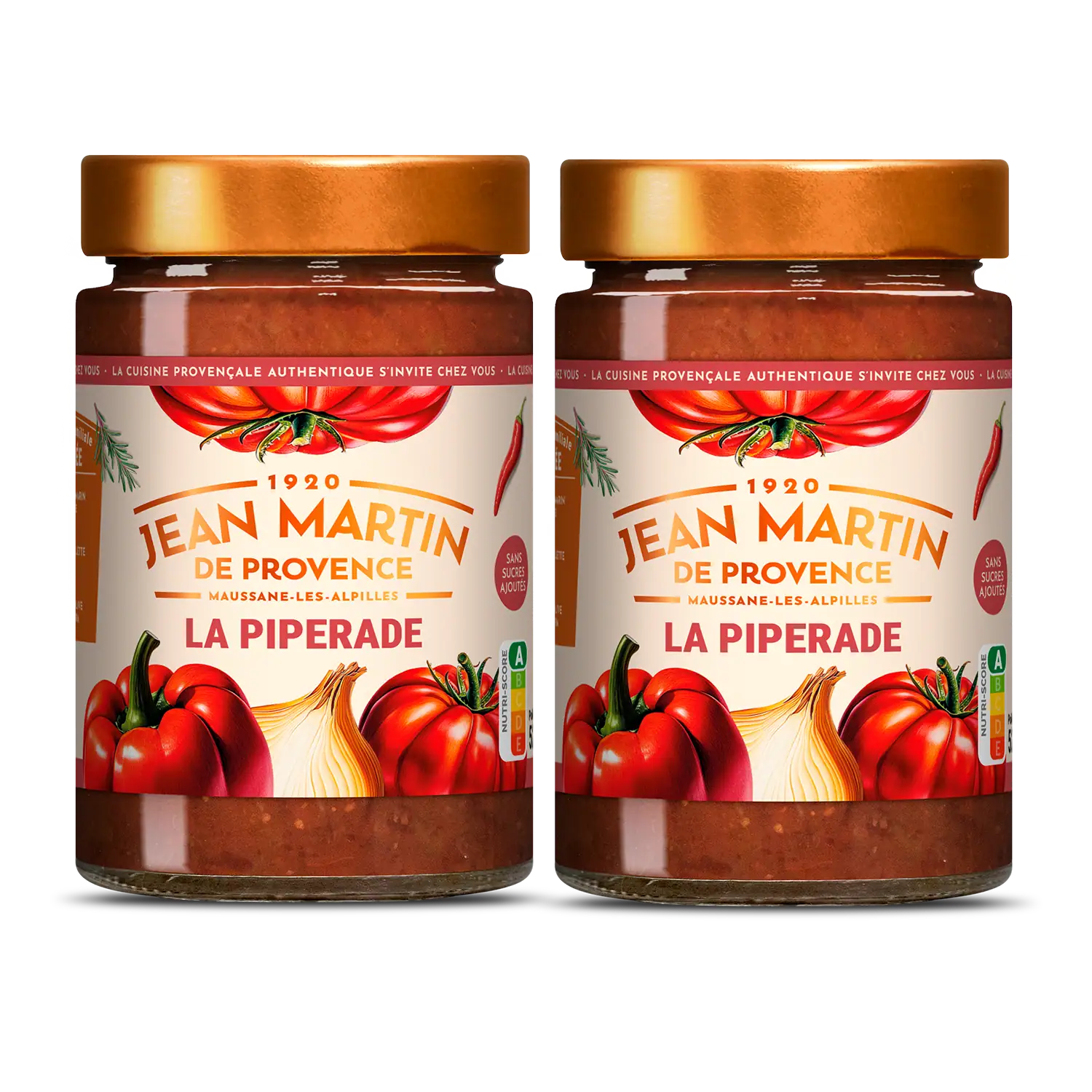 Lot de 2 Piperade