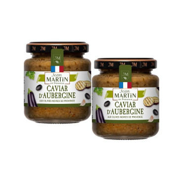 Lot Caviar d'aubergine 2x110g