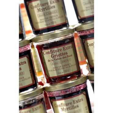 Confiture de framboises 350g