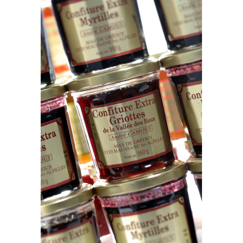 Confiture de framboises 350g