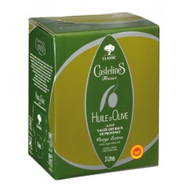 Green fruity olive oil in Bag in Box 3L