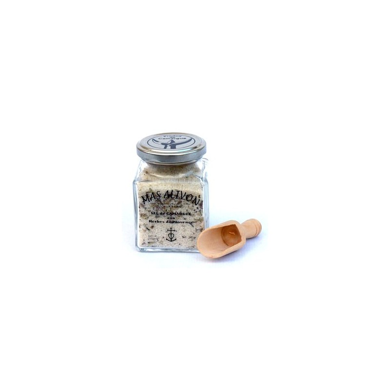 Sel de Camargue aux herbes de Provence 220g