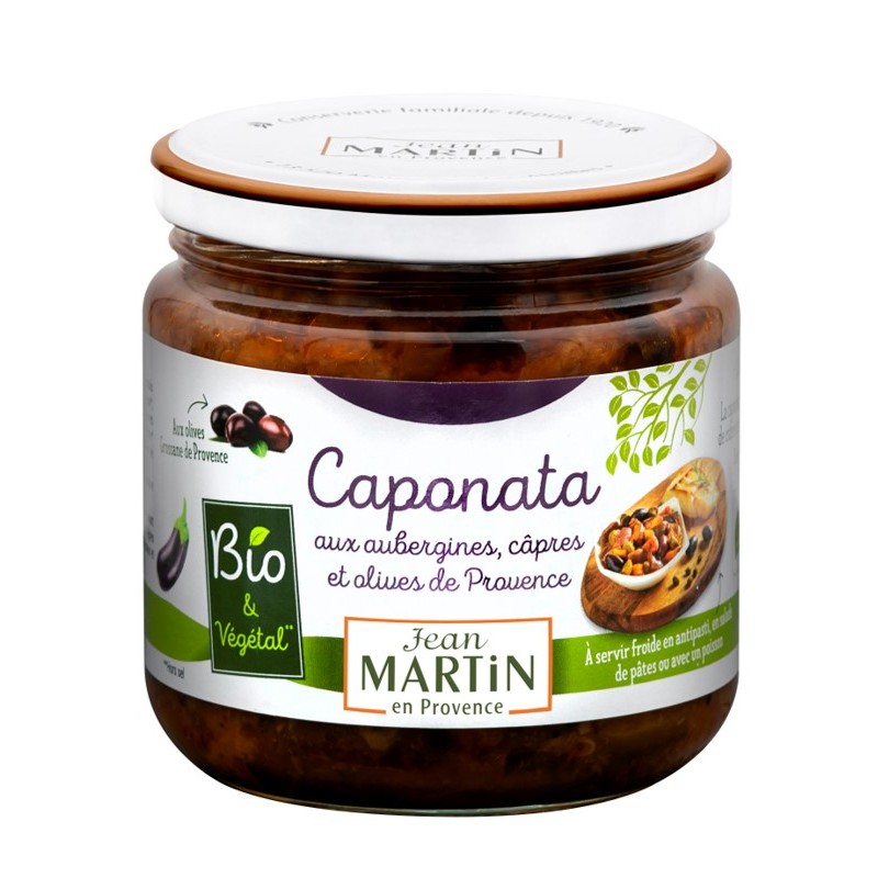 Caponata aux aubergines Bio