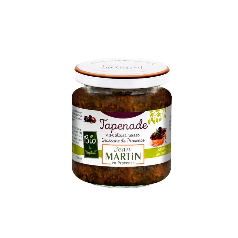 Organic black tapenade