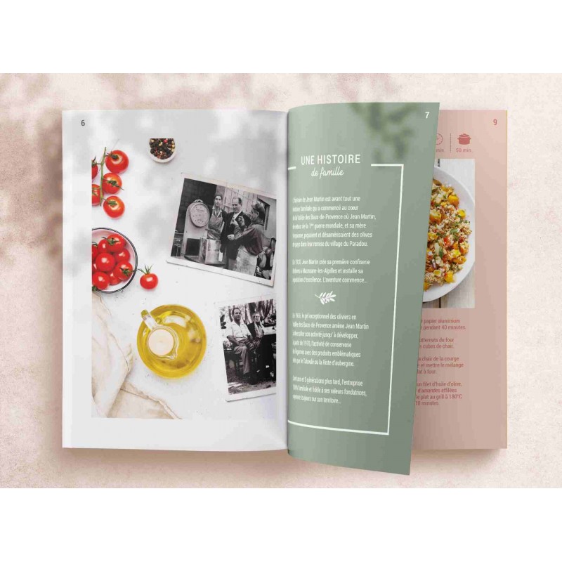 guide recettes Jean Martin page histoire