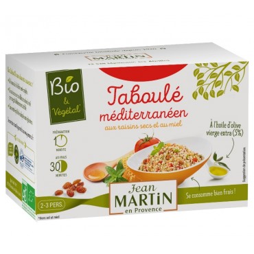 Taboulé méditerranéen Bio 480g