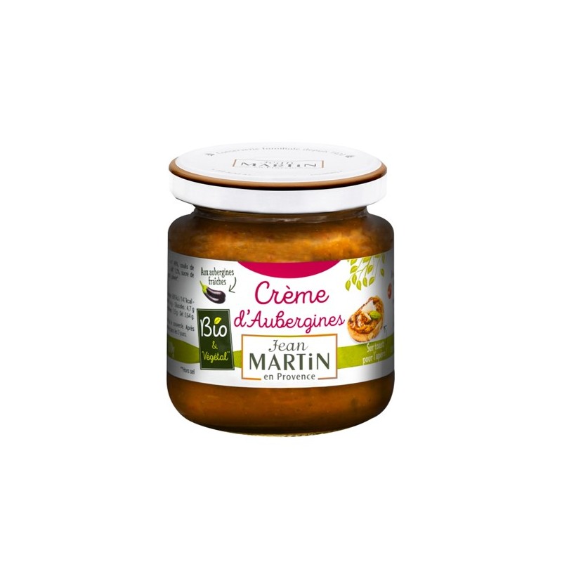 Crème d'aubergines Bio 110g