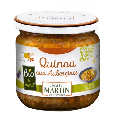 Quinoa aux aubergines Bio 345g