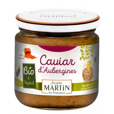 Caviar d'aubergines Bio 380g