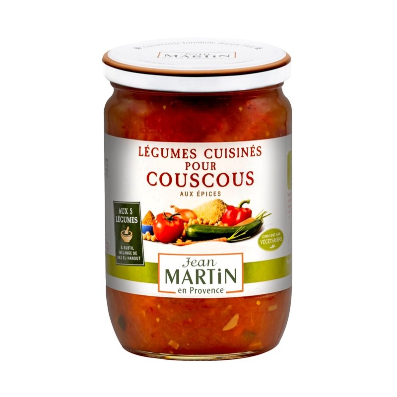 Légumes cuisinés pour couscous 600g