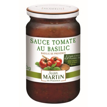 Sauce tomate au basilic 350g