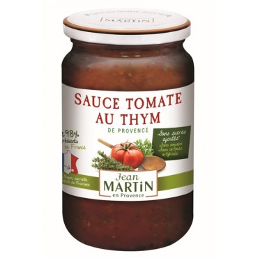 Sauce tomate au thym de Provence Jean Martin