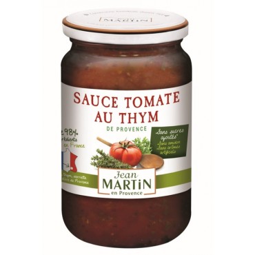 Tomato sauce with thyme from Provence Jean Martin