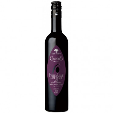 Dark fruity olive oil in bottle 500ml