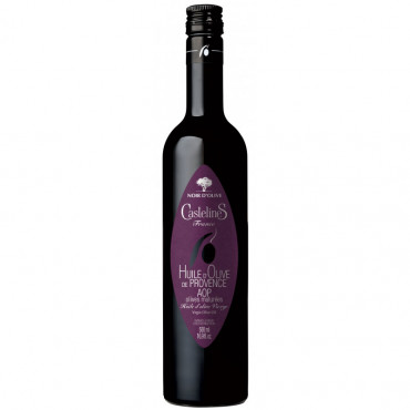 Huile d'olive fruité noir en bouteille 500ml