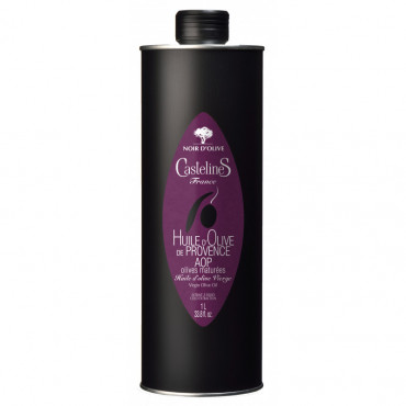 Huile d'olive fruité noir en bidon 1L
