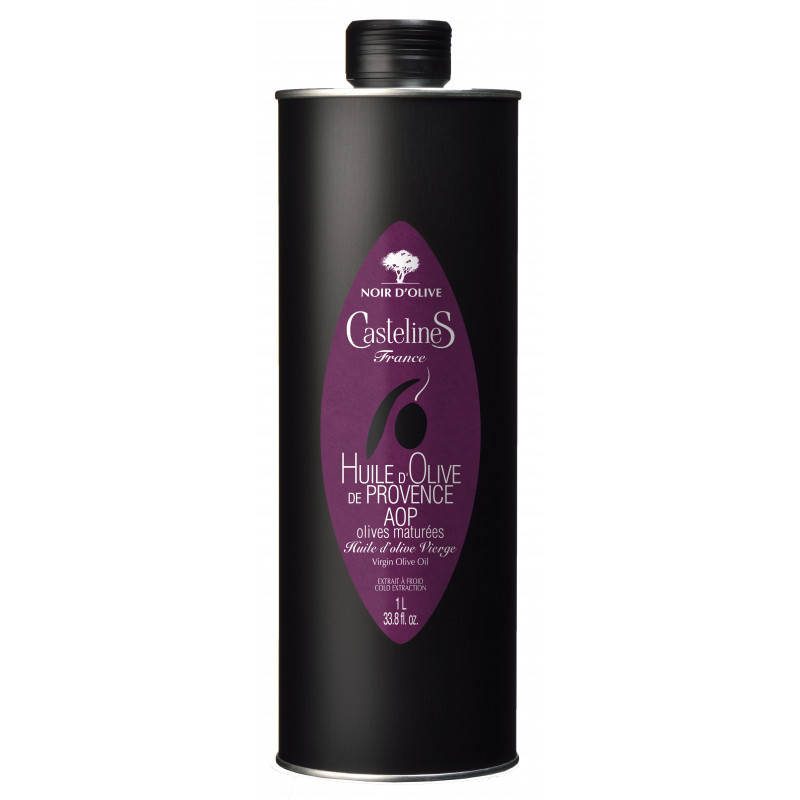 Huile d'olive fruité noir en bidon 1L