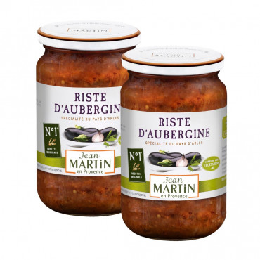 Lot de 2 Ristes d'aubergine 2x350g