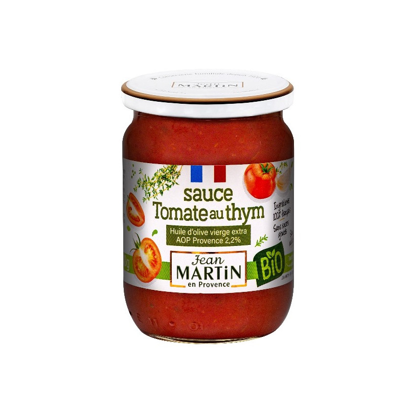 Sauce tomate au thym 240g Bio