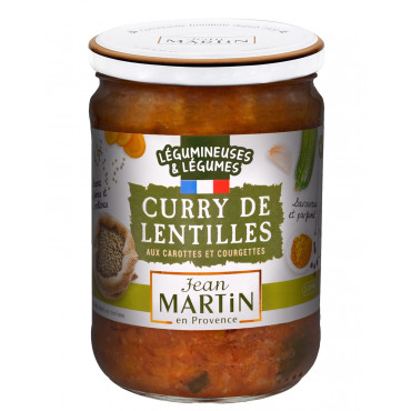 Curry de lentilles