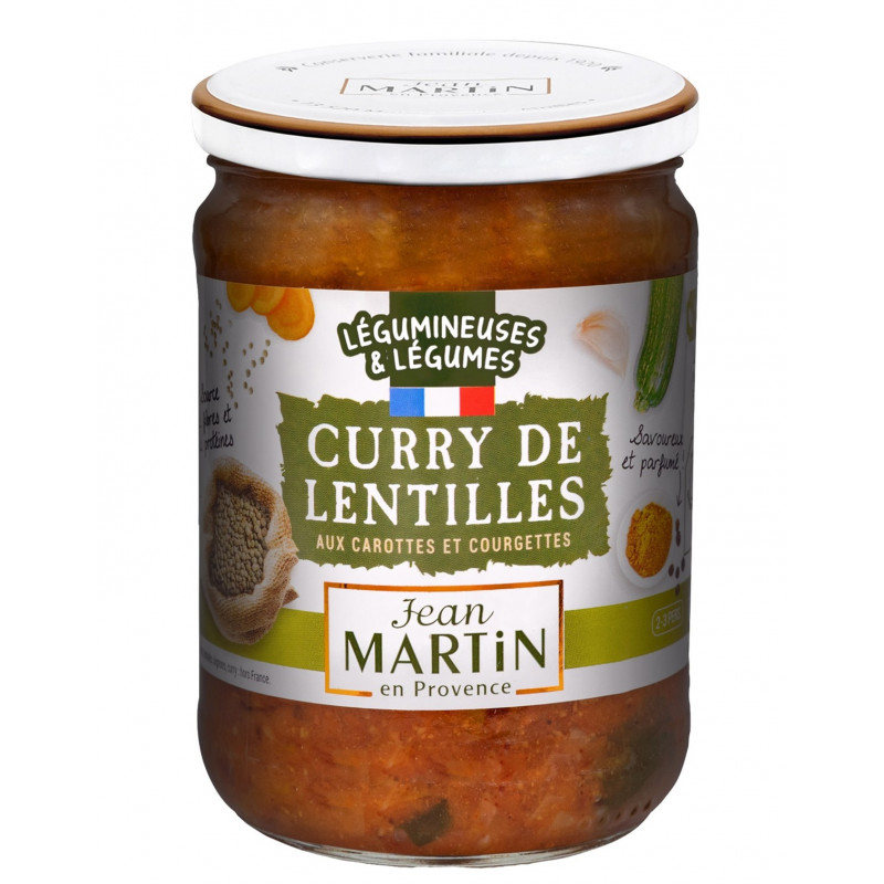 Curry de lentilles