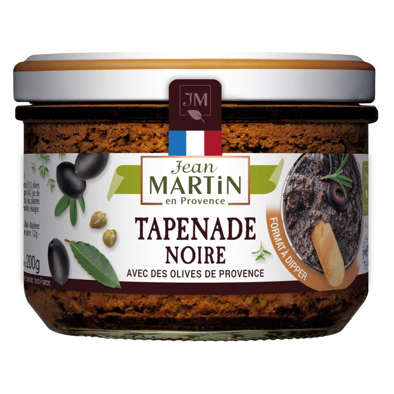 tapenade noire 200g Jean Martin