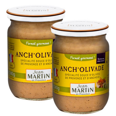 Lot de 2 Anch'olivades 2x240g