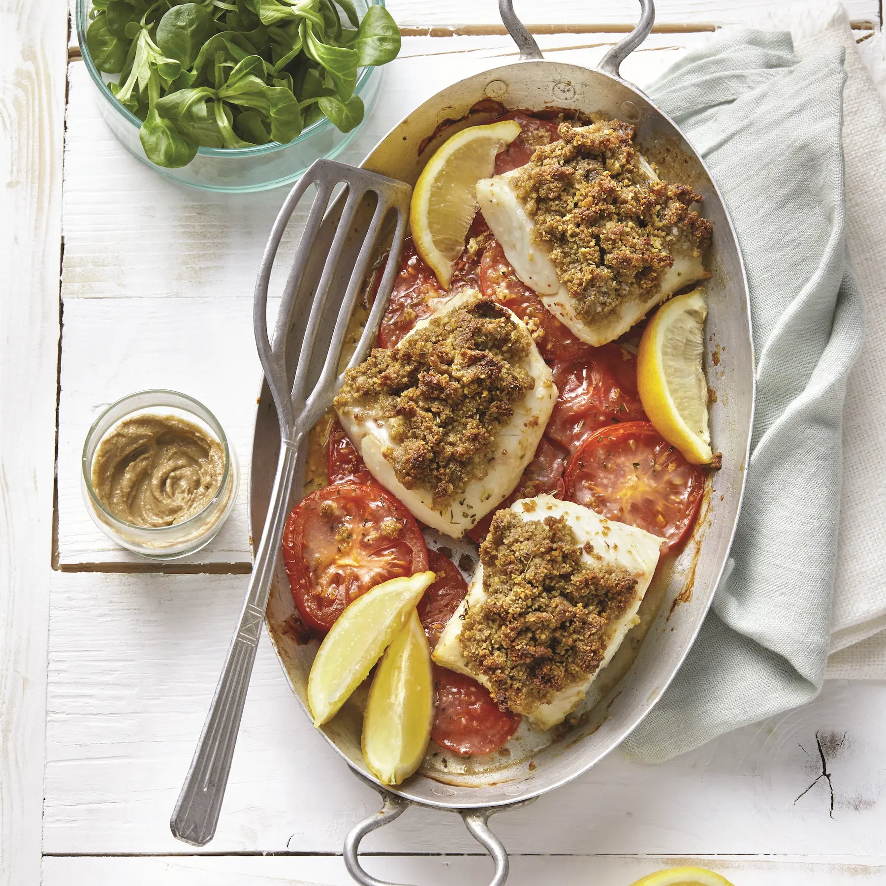 Cabillaud en croûte d’Anchoïade