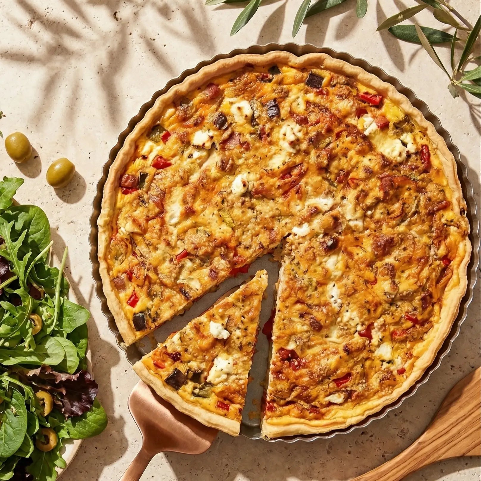 Tarte de ratatouille