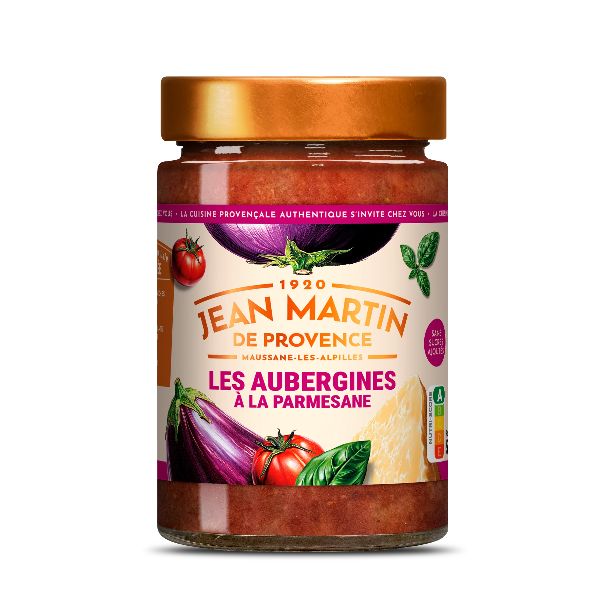 Aubergines à la parmesane 520g