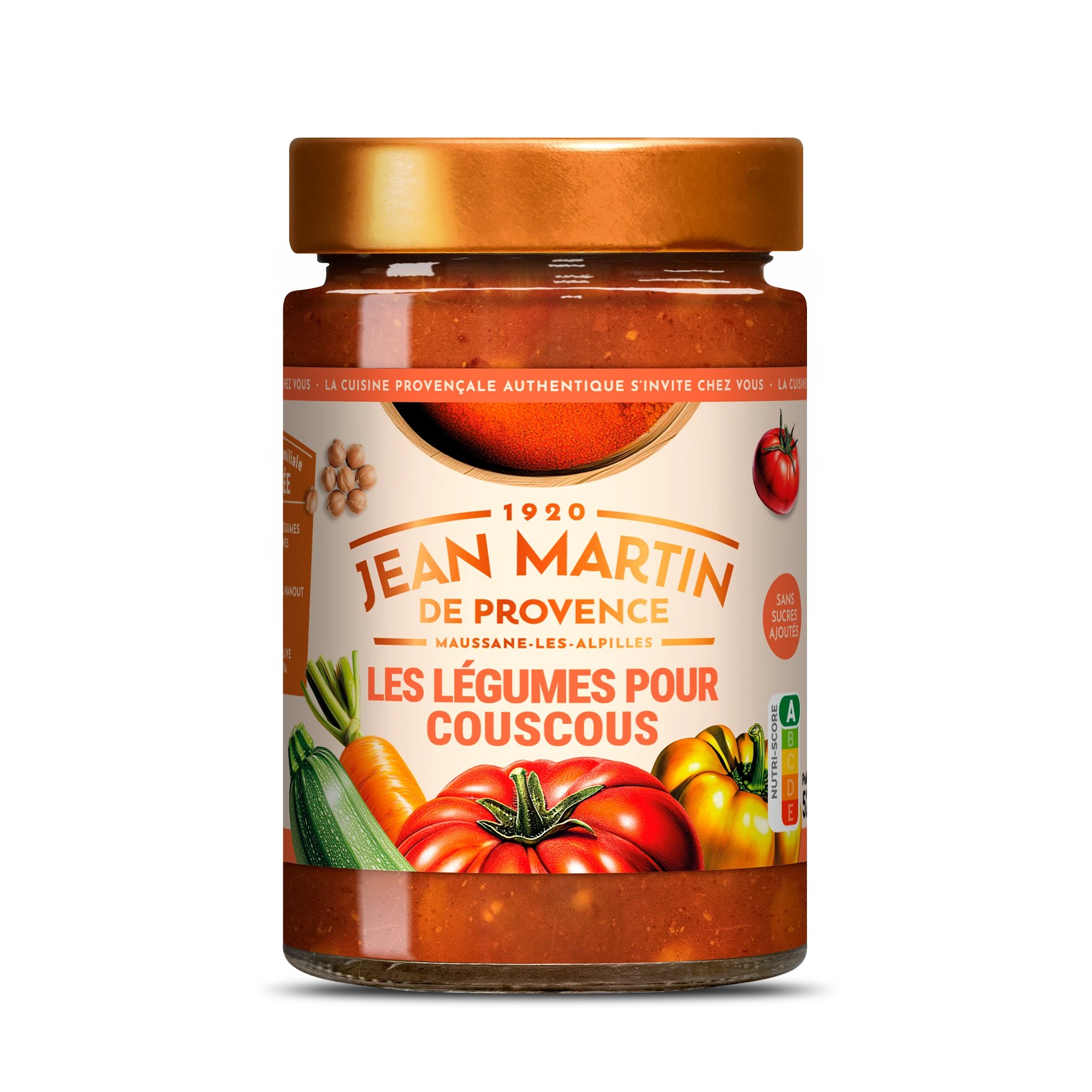 Légumes cuisinés pour couscous 520g