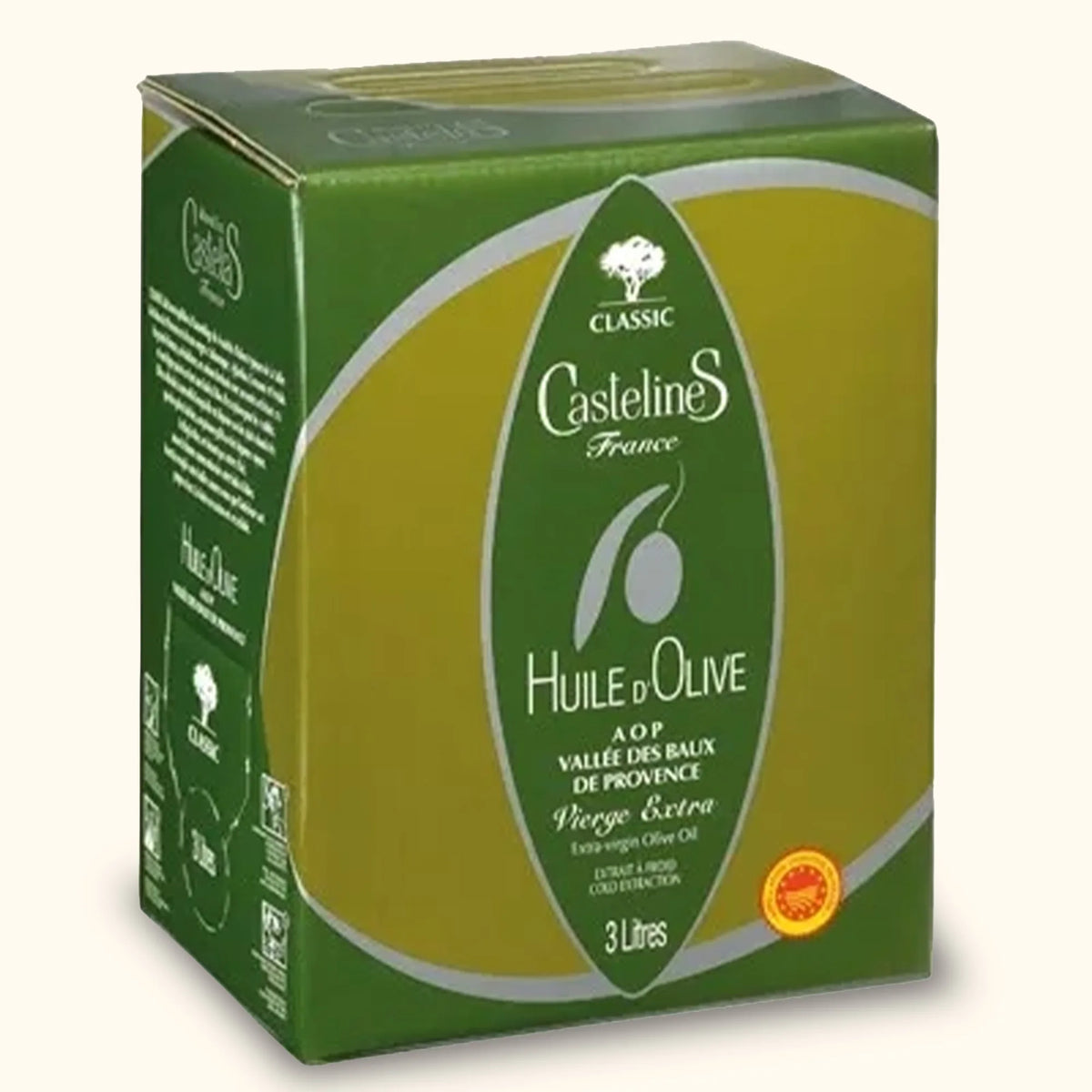 HUILE OLIVE FRUITE VERT 3L