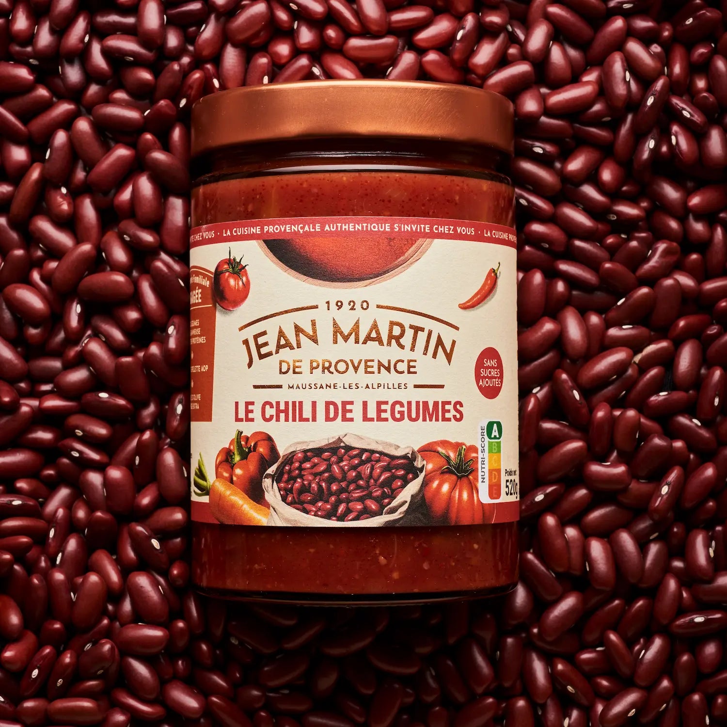 Chili de légumes 520g