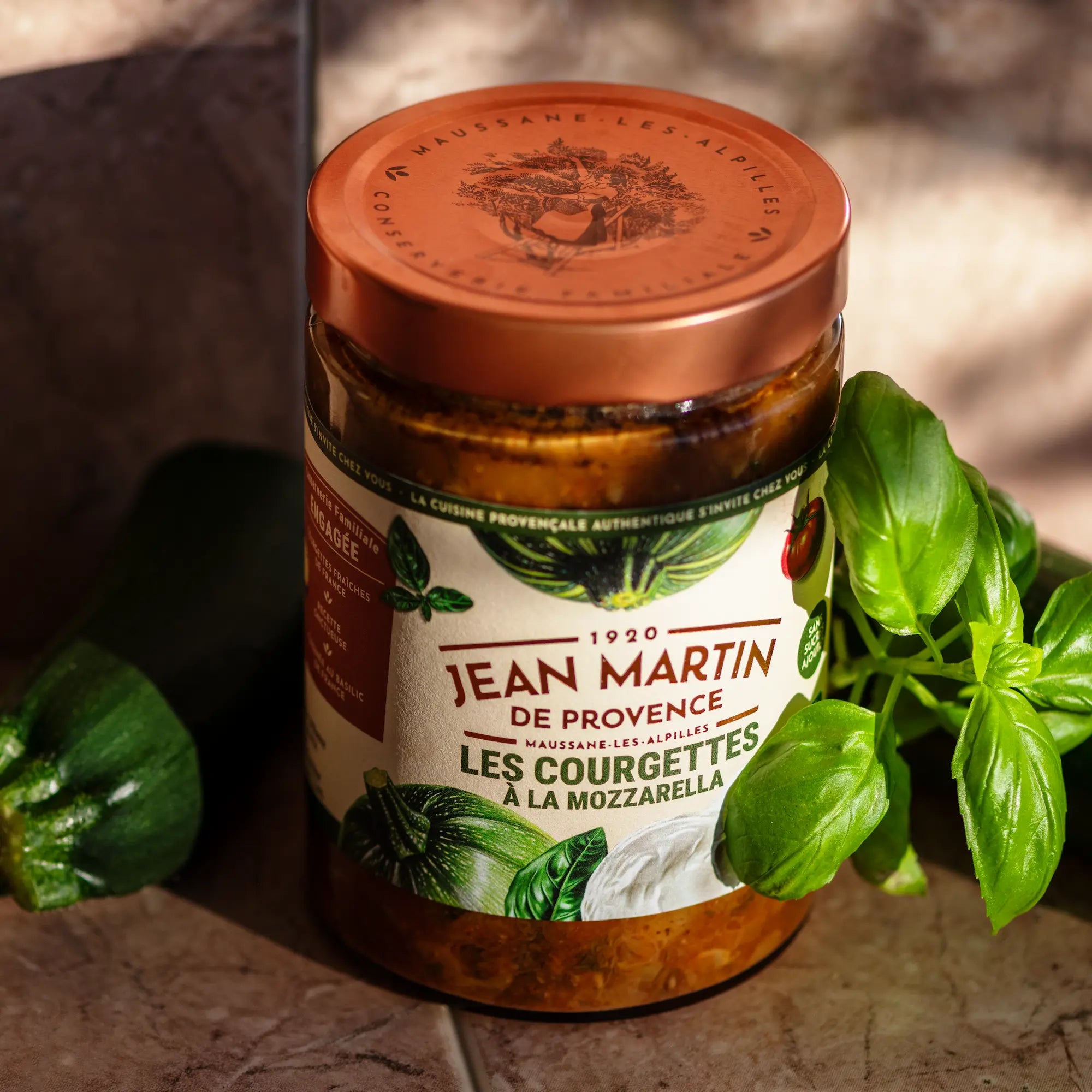 Courgettes à la Mozzarella 520g