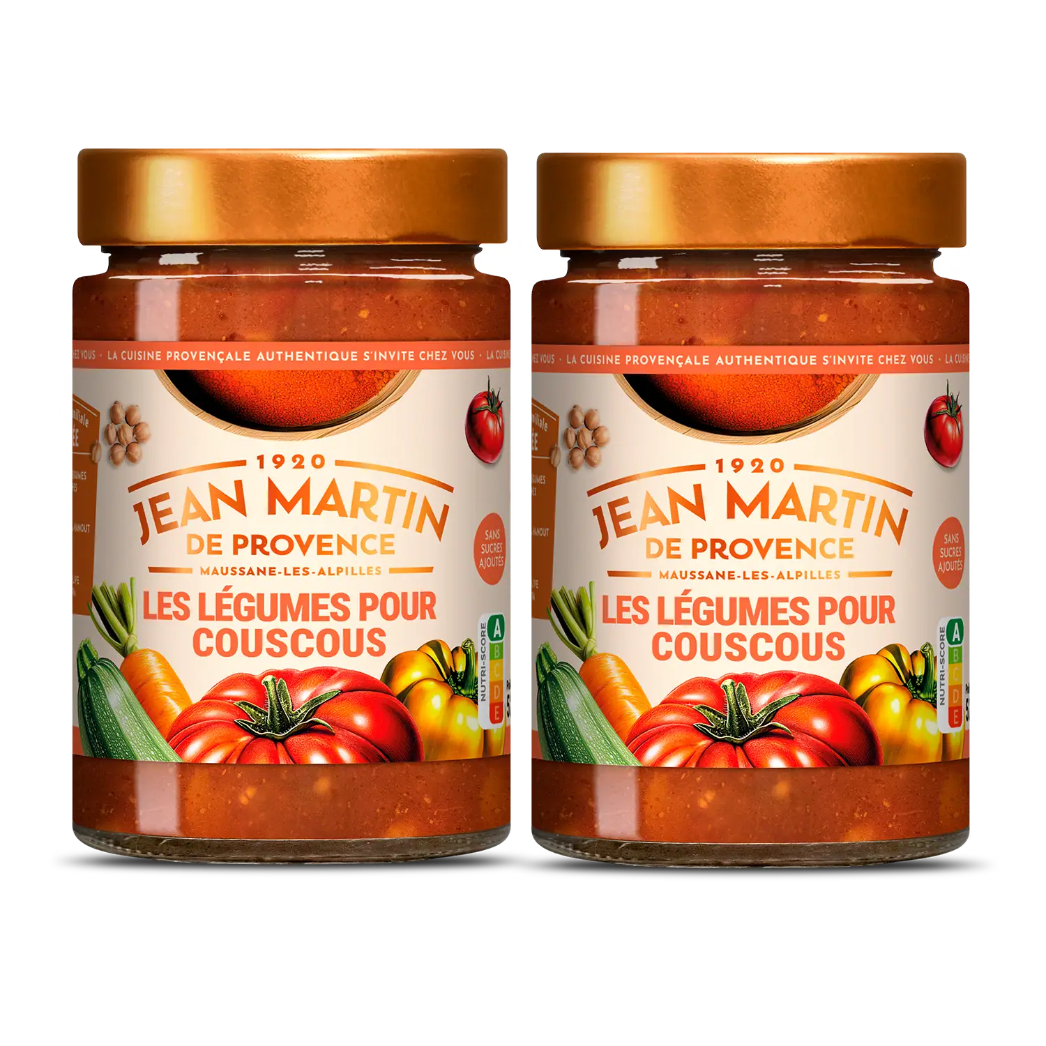 Lot de 2 Légumes pour couscous