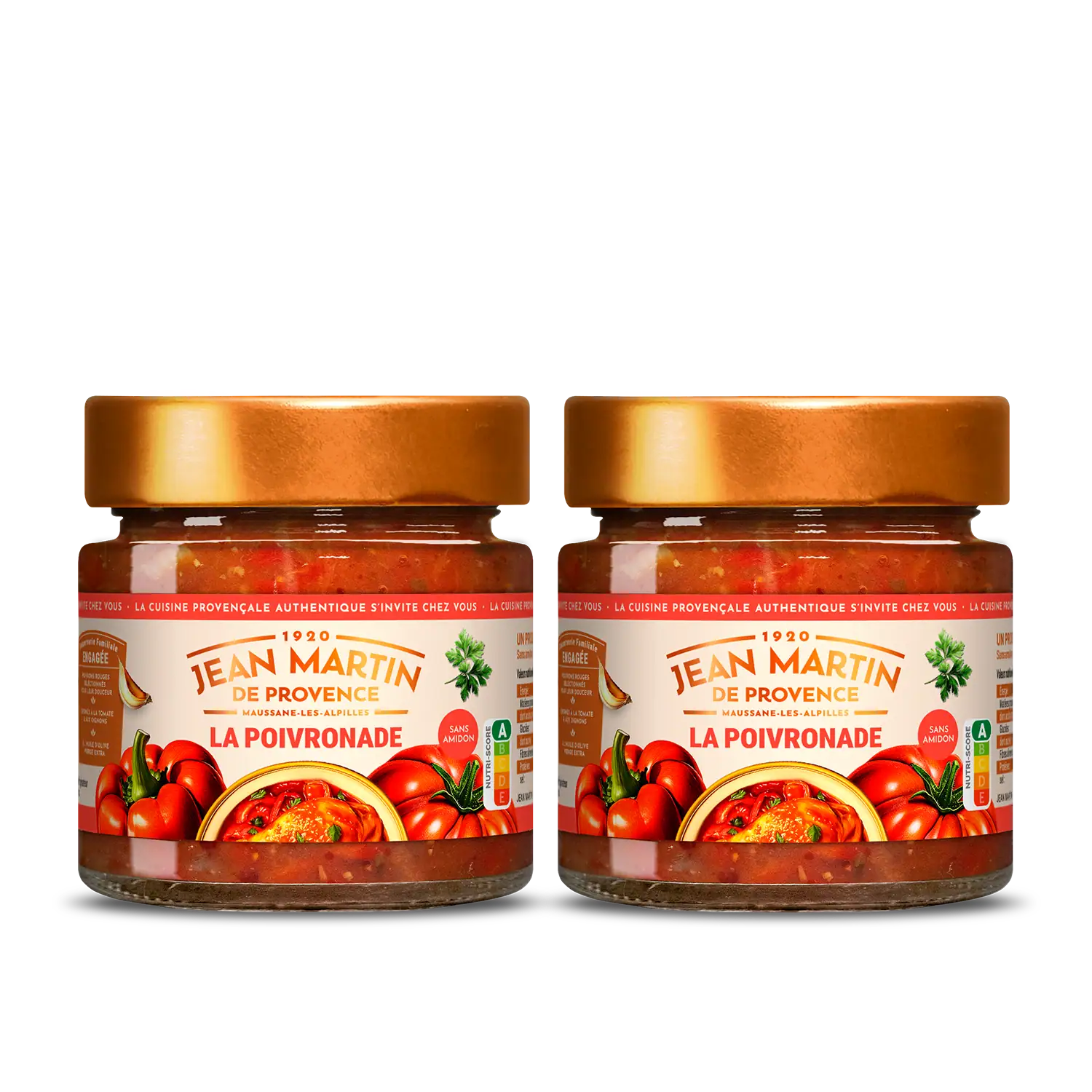 Lot de 2 poivronade