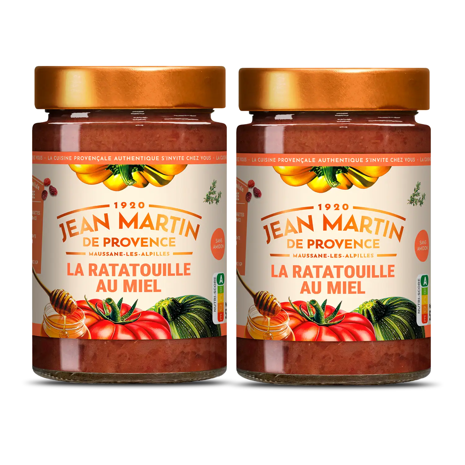 Lot de 2 Ratatouille au miel