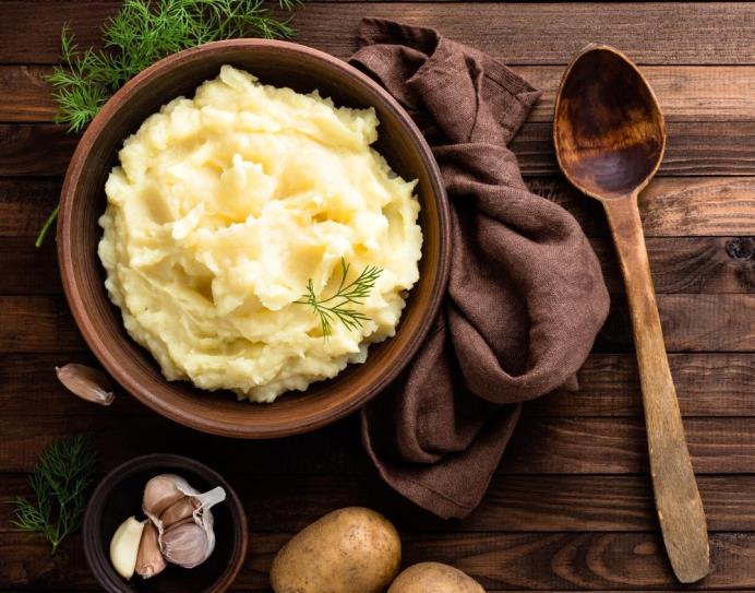 mashed potatoes with black tapenade Jean Martin