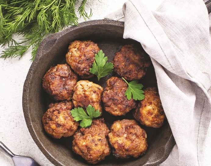 Bohemian-style sardine koftas